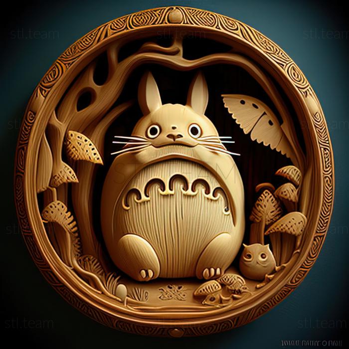 3D модель St Totoro з My Neighbor Totoro (STL)